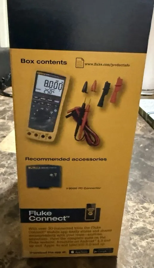 Калибратор Fluke 787B Process Calibrator W Test Leads — фото лота 1