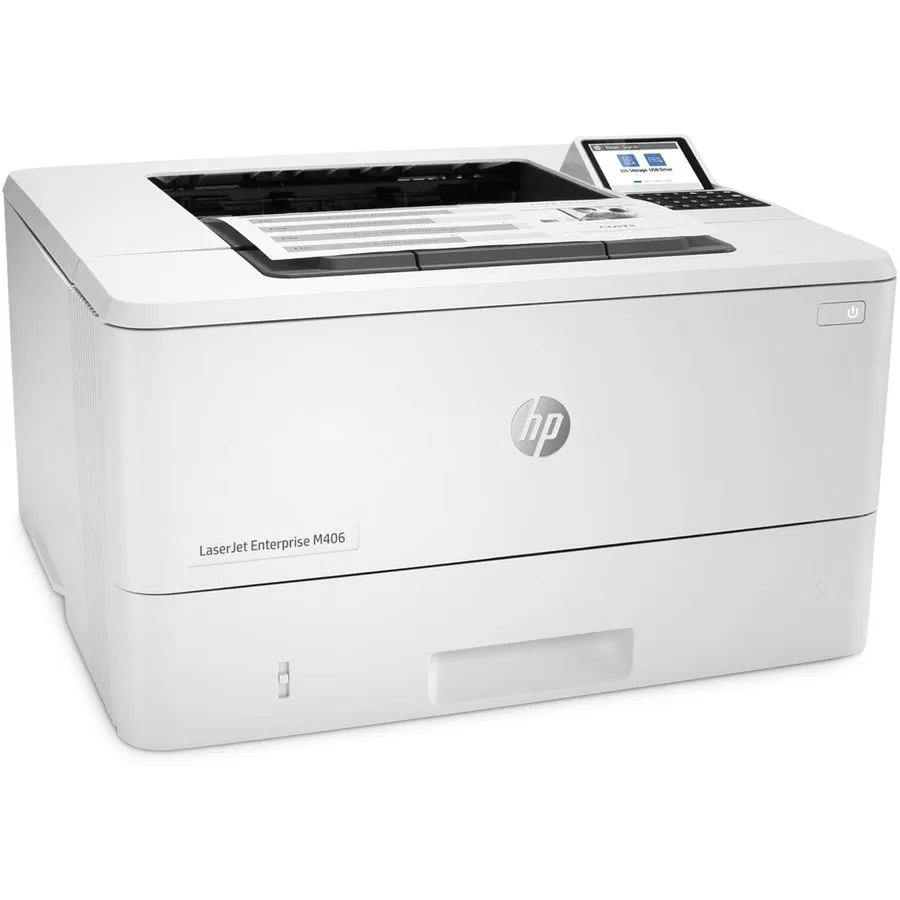 Лазерный принтер HP LaserJet Enterprise M406dn Desktop Laser Printer Monochrome,