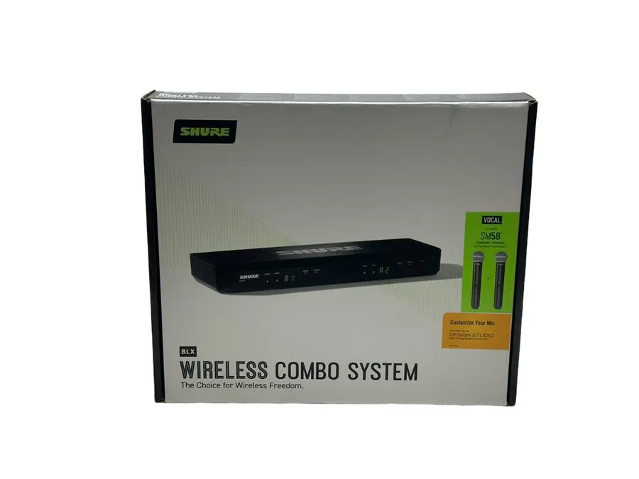 Радиосистема Shure BLX288/SM58 Dual Handheld Wireless SM58 Microphone System 202