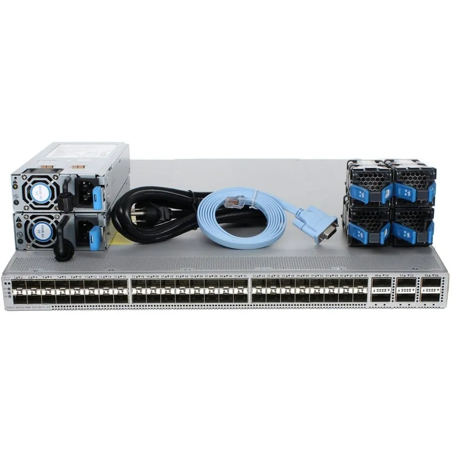 Коммутатор Cisco Nexus N9K-C93180YC-EX 48-Port 10/25GbE SFP28 Network Switch