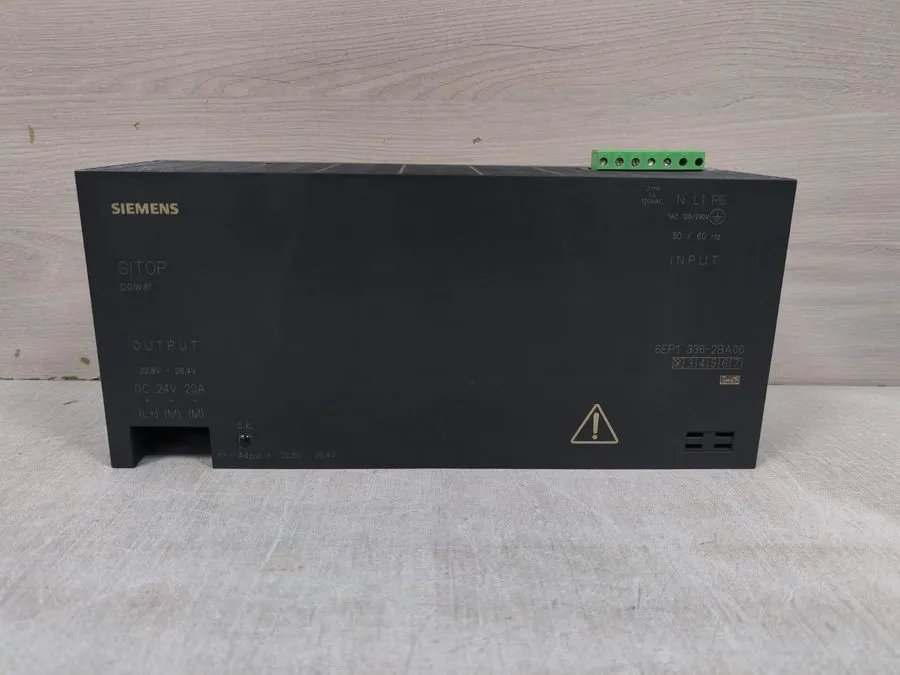 Блок питания Siemens SITOP Power Supply 6EP1336-2BA00, 20 AMP 24VDC