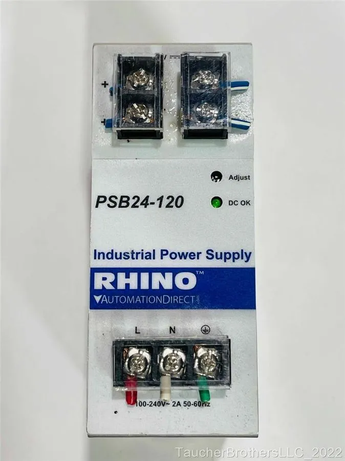 Блок питания Rhino PSB24-120 Industrial Power Supply 100-240VAC, 5A (KB)