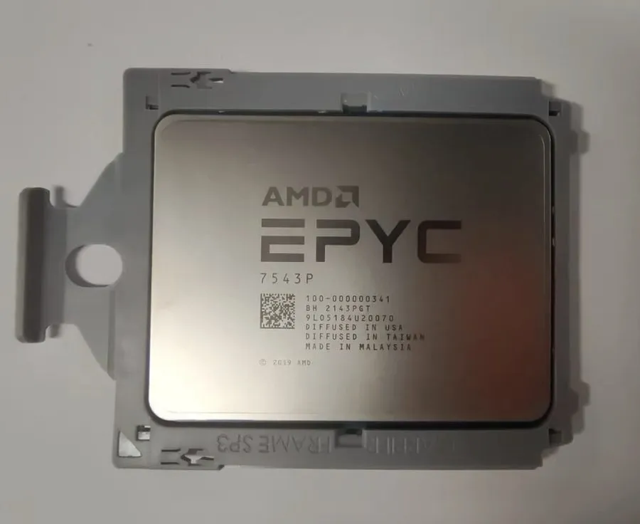 Процессор AMD EPYC 7543P 2.8GHz 3.7GHz 32 cores 64 threads 225W CPU processor Un