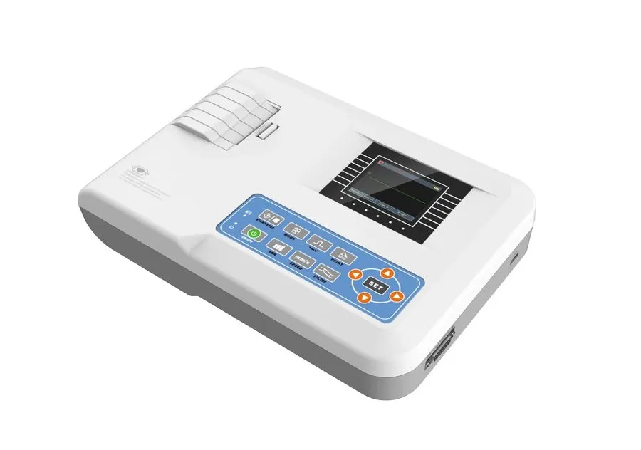 Электрокардиограф GE Mac 1200 St Portable 12-Lead Resting Electrocardiograph ECG — фото лота 1