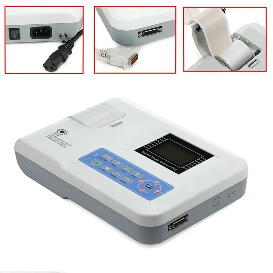 Электрокардиограф GE Mac 1200 St Portable 12-Lead Resting Electrocardiograph ECG — фото лота 2