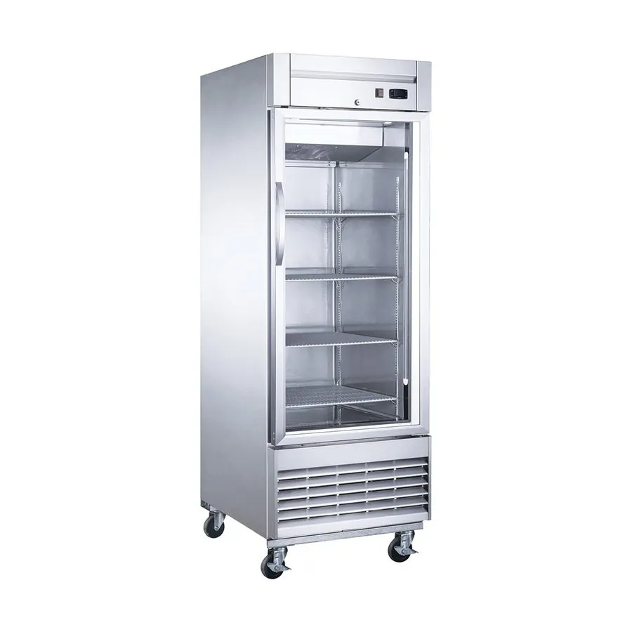 Холодильный шкаф Koolmore RIR-1D-GD 29" 1-Glass Door Reach-In Refrigerator, 21 c