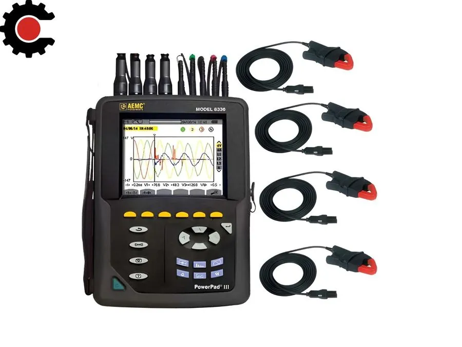 Анализатор AEMC 8336 Three-Phase Power Quality Analyzer with MN193-BK Probes Cat — фото лота 1