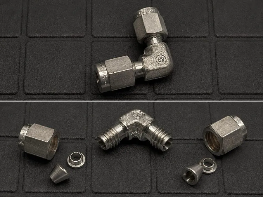 Фитинг Swagelok SS-200-9 Stainless Steel Swagelok Tube Fitting FNSP — фото лота 1