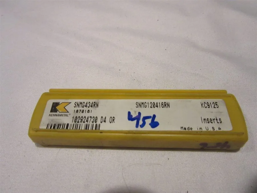 Режущий инструмент Qty Kennametal SNMG434RN KC9125 SNMG 120416RN Carbide Insert