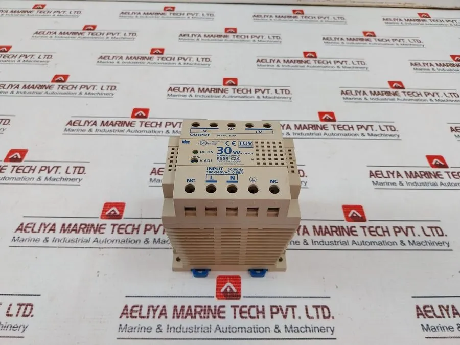 Блок питания IDEC PS5R-C24 DIN Rail Power Supply 30W 24VDC 1.3A 100-240VAC Input