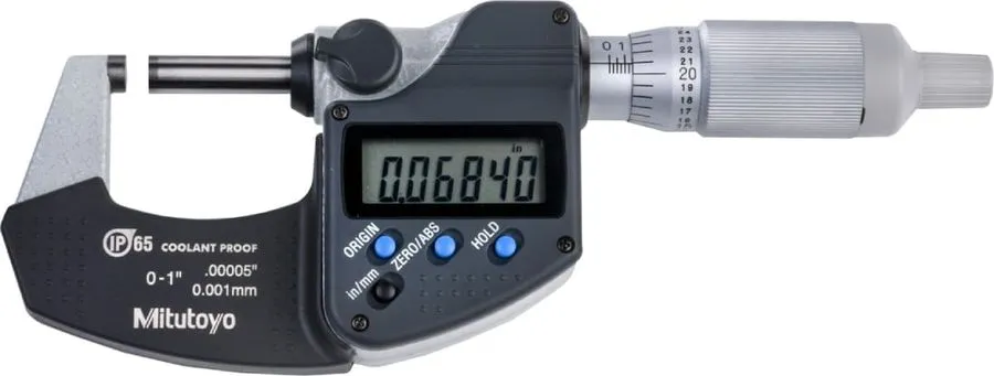 Микрометр Mitutoyo 293-344-30 Coolant Proof Ip65 Digital Micrometer