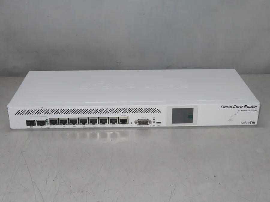 Маршрутизатор MikroTik CCR1009-7G-1C-1S+ router&lhy