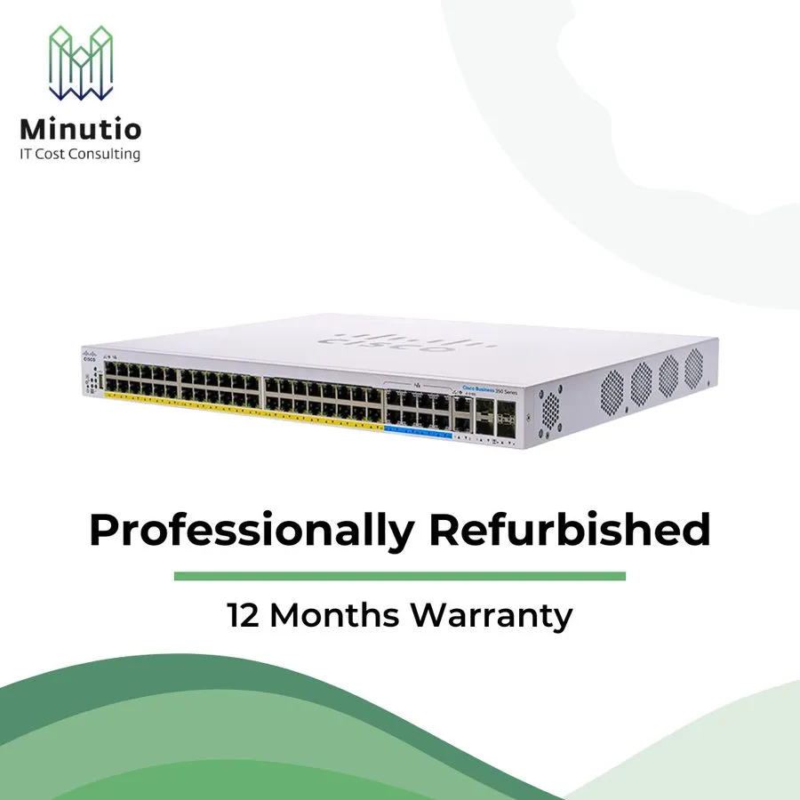Коммутатор Cisco CBS350-48NGP-4X