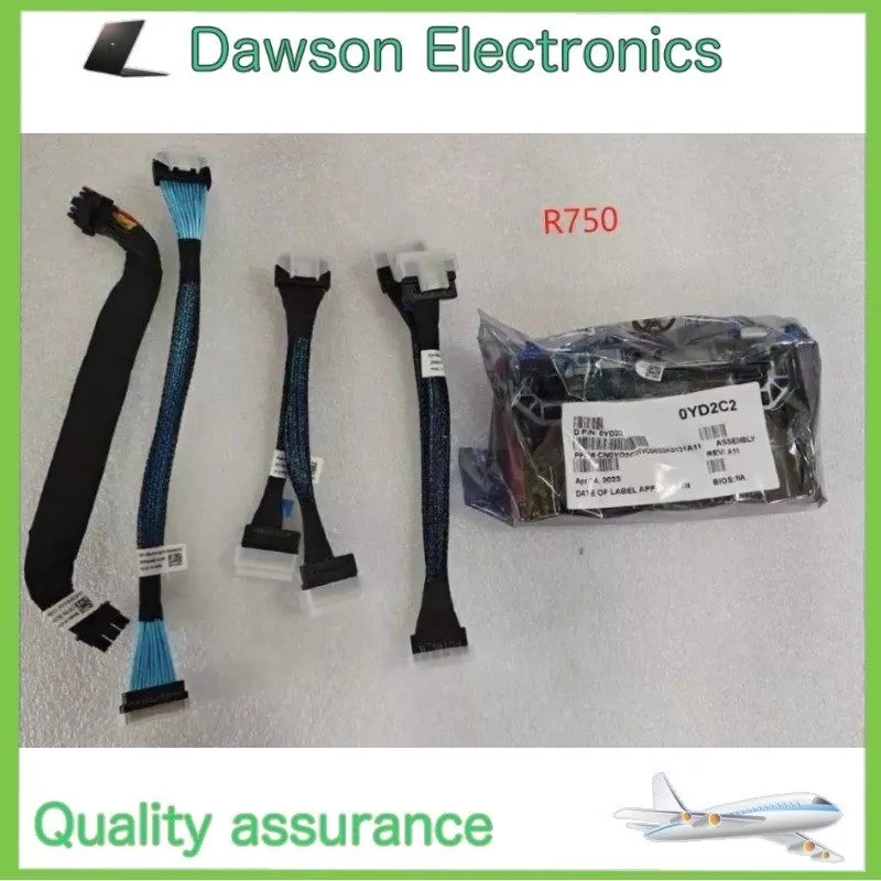 Бэкплейн DELL R750 R7525 Server NVME 8-15 Hard Disk Backplane YD2C2 CD9FM 0YD2C2