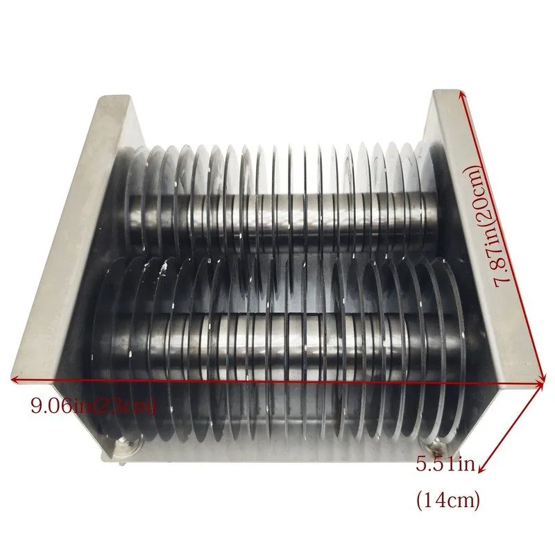 Слайсер 110V Commercial Electric Meat Slicer Cutter with 3mm Blade Output 800KG/