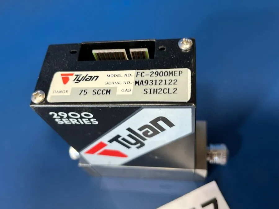 Контроллер Tylan General FC-2900MEP Mass Flow Controller MFC 50 SCCM SiH4 2900