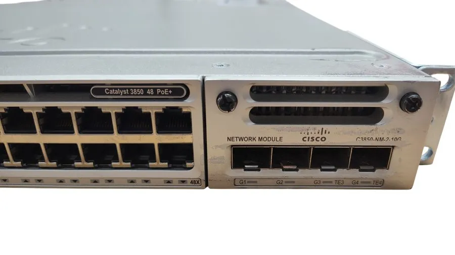 Коммутатор Cisco WS-C3850-48F-S Catalyst 3850 48 Port Full PoE 1100W Switch