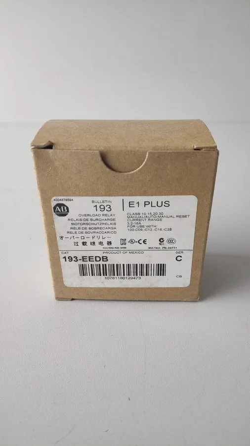Реле защиты Allen Bradley protection relay 193-EEDB 3.2-16A good condition