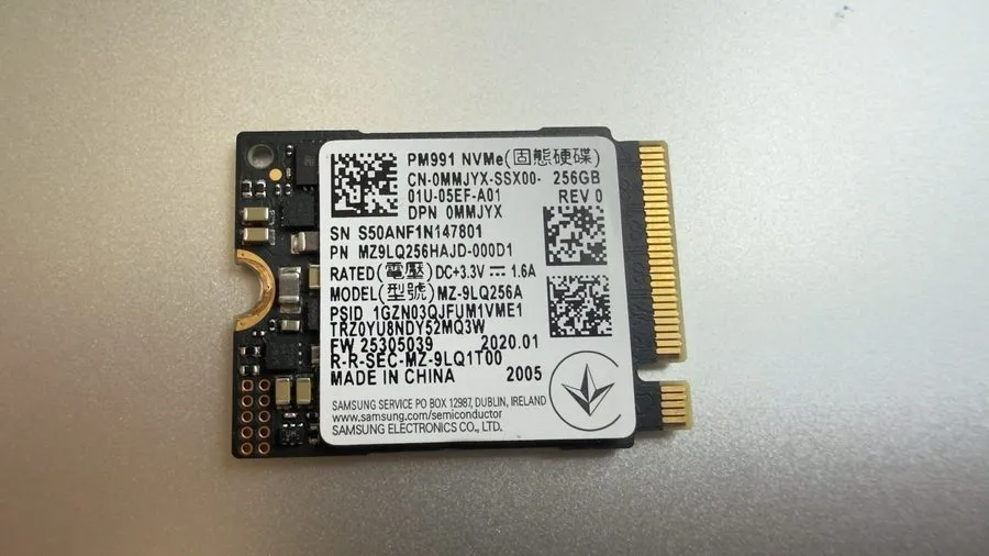 SSD-накопитель Mixed Brands Samsung PM991 256GB M.2 Internal SSD MZ-9LQ256A 0MMJ