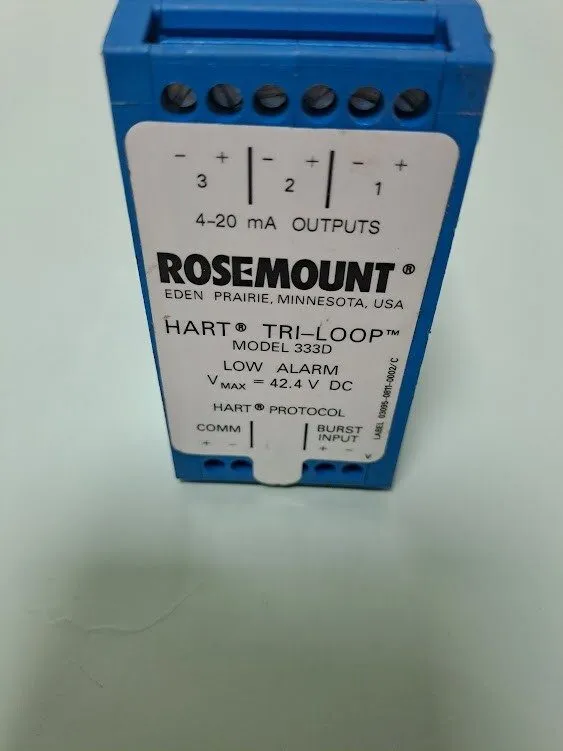 Трубопроводная арматура Rosemount / Signal Converter / HART Tri-Loop / 333DC2
