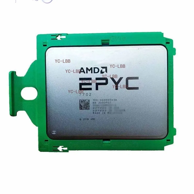 Процессор AMD epyc 7702 2ghz -3.35ghz 64 core 128 lines interface sp3-cpu