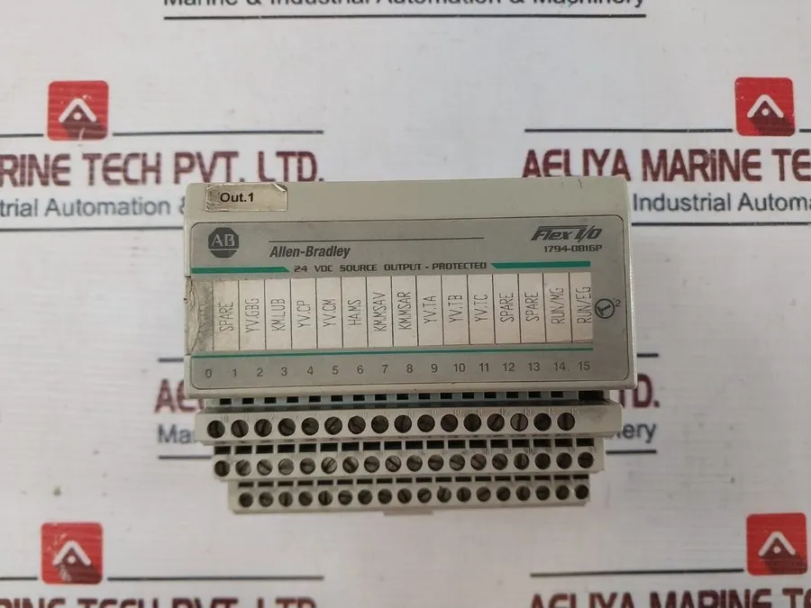 Модуль ввода-вывода Allen Bradley FLEX I/O 1794-OB16P 24VDC Source Output-Protec