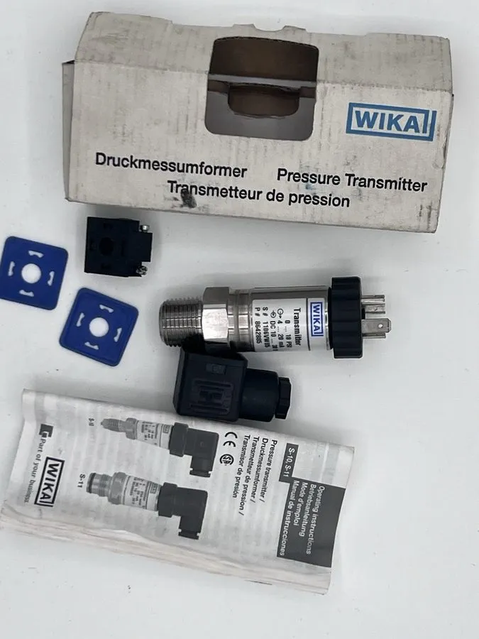 Датчик давления WIKA S-11000 series pressure transmitter. New, stock