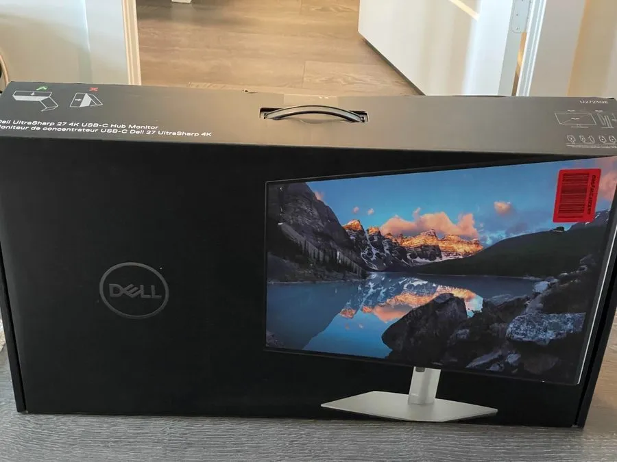 Монитор Dell UltraSharp U2723QE 27" 4K UHD LED Monitor (LINE ON SCREEN)