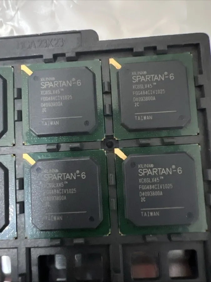 Микросхема ПЛИС XILINX SPARTAN-6 XC6SLX150-3FG676I IC FPGA 498 I/O 676FCBGA Chip — фото лота 2