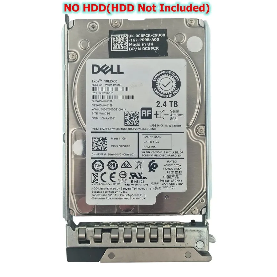 Жёсткий диск Lot DXD9H Dell G14 2.5" Hard Drive Caddy Label — фото лота 1