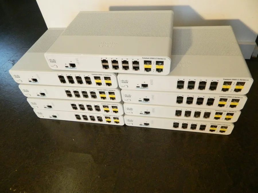 Коммутатор Cisco Catalyst 2960C Series 8-Port Network Switch WS-C2960C-8TC-S V01