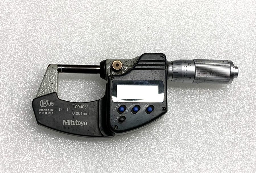 Микрометр Mitutoyo 293-344 0-1" Digimatic Micrometer Coolant Proof IP65 Made In  — фото лота 1