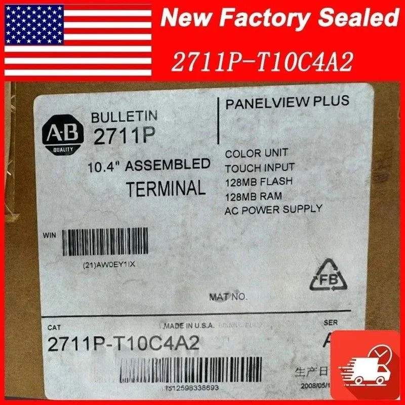 Панель оператора Allen-Bradley 2711P-T10C4A2 /A PanelView Plus 1000 Touch/Color 