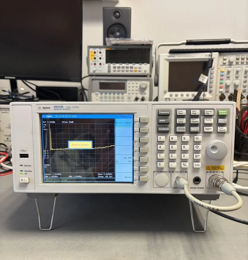 Анализатор спектра HP/ Agilent /Keysight N9320B Spectrum Analyzer 9 kHz-3 GHz — фото лота 1