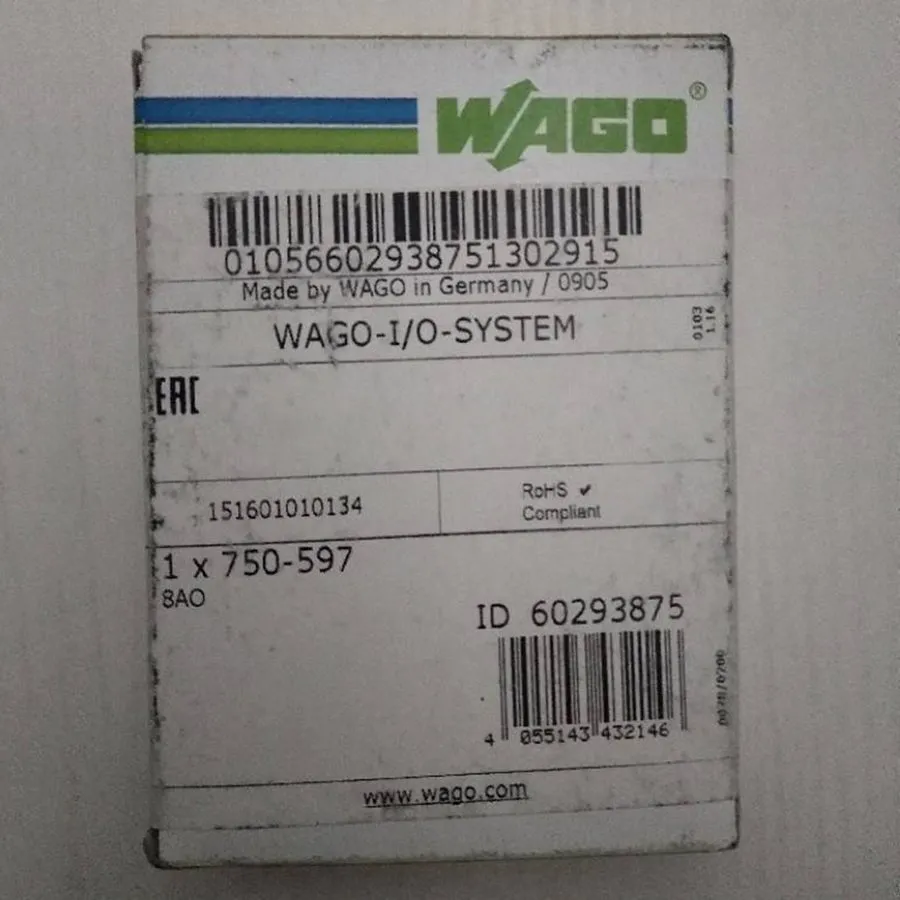Контроллер WAGO 750-597 controller module