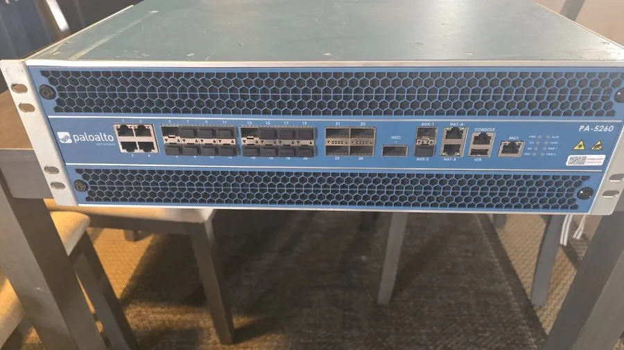 Межсетевой экран Palo Alto Networks PA-5260 Next-Gen Firewall 3U VPN App-ID Init