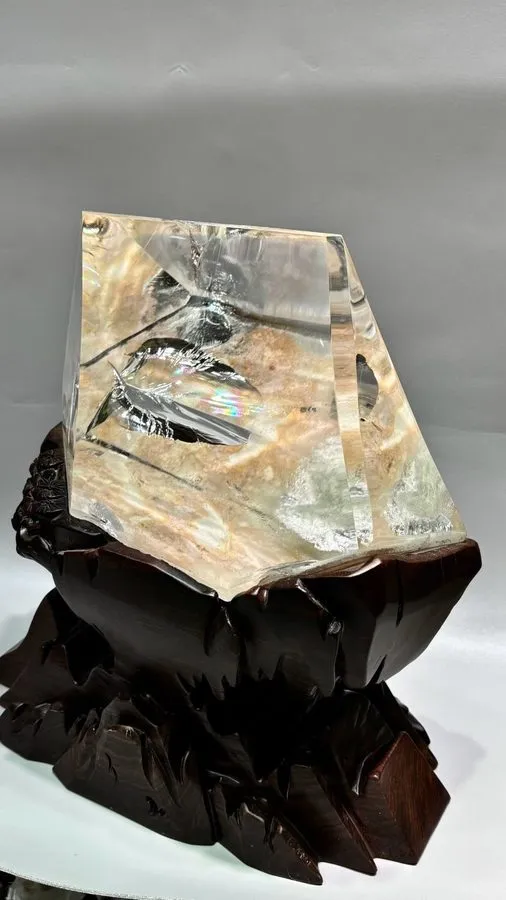 Лабораторный прибор 15.73LB TOP Natural color Agate geode quartz cluster crystal