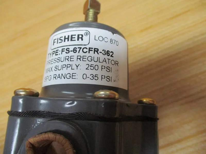 Трубопроводная арматура GOOD ! EMERSON FISHER PRESSURE REGULATOR FS-67CFR-362