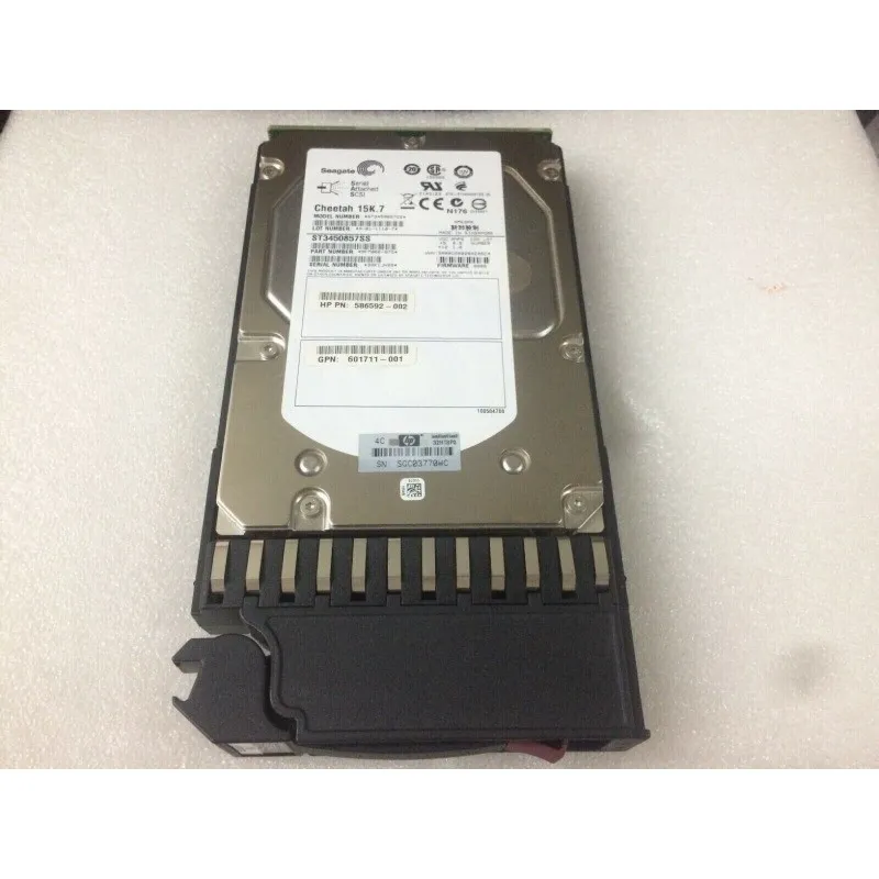 Жёсткий диск HP MSA2000 P2000 AP860A 601777-001 600GB SAS 15K 3.5" LFF Hard Driv