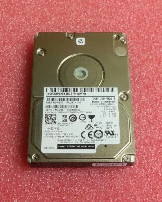 Жёсткий диск 4HGTJ ST600MP0005 Dell ENTERPRISE 600GB 15K SAS 2.5"12G HDD Hard Dr