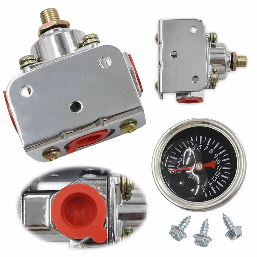 Трубопроводная арматура 12-804 Adjustable Low Fuel Pressure Regulator Kit 1-4 PS — фото лота 1