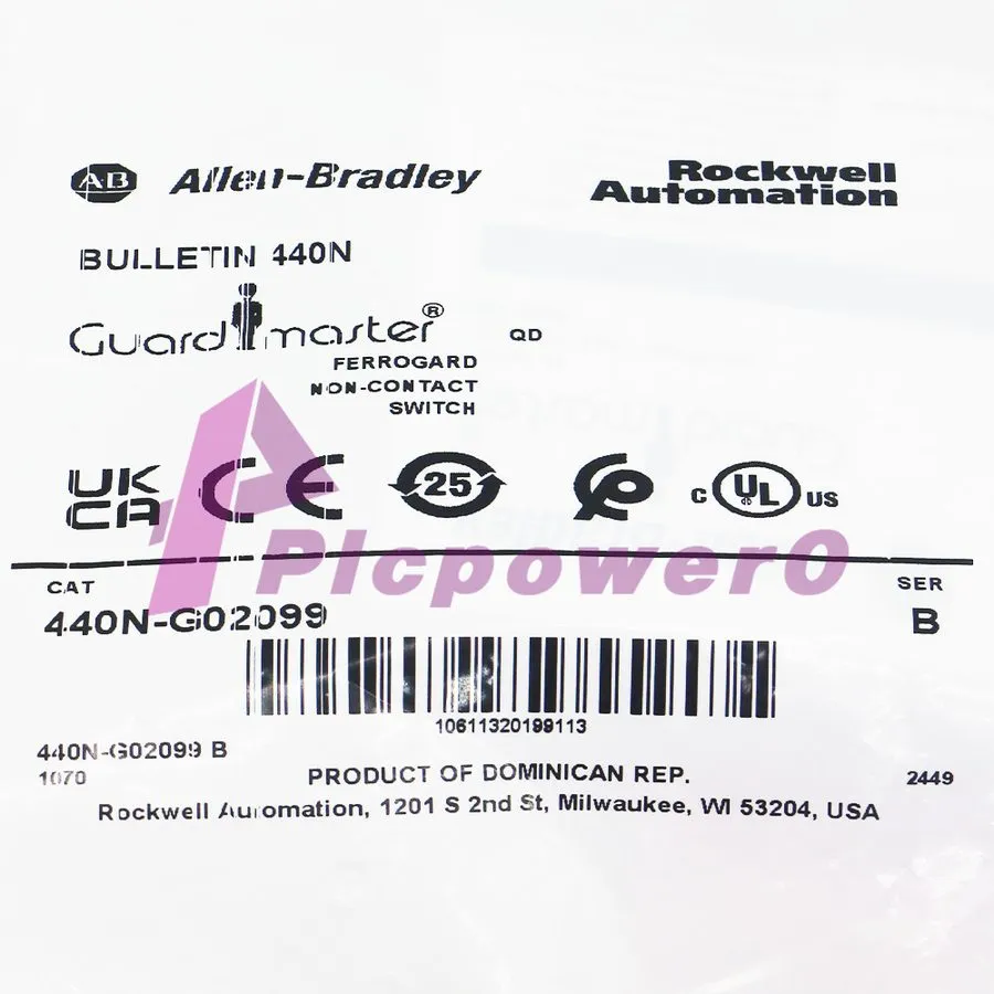 Реле безопасности Allen Bradley 440N-G02099 Guardmaster 440N Non Contact Switch