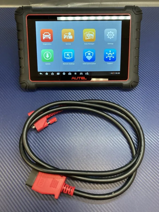 Диагностический сканер 2026 Autel MaxiCOM MK900 Car Full System Bidirectional Di
