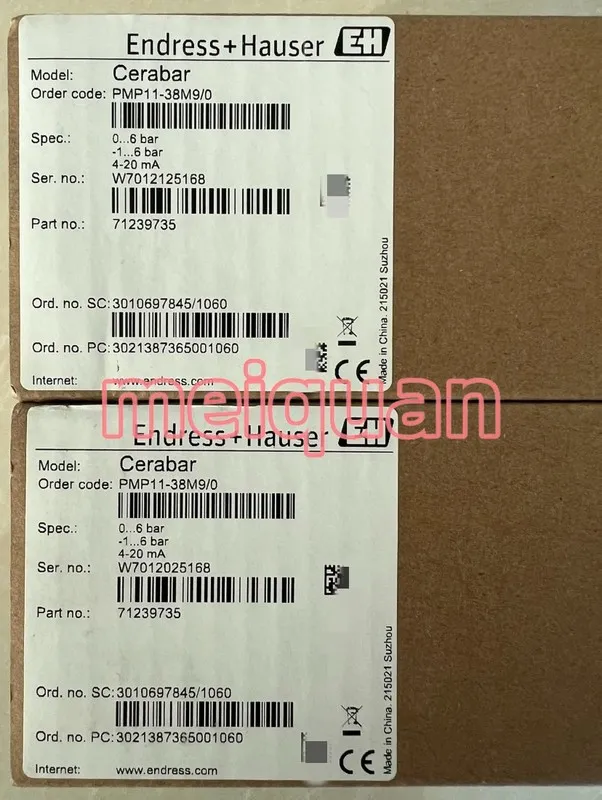 Датчик давления Endress+Hause PMP11-38M9/0 Pressure Transmitter ^