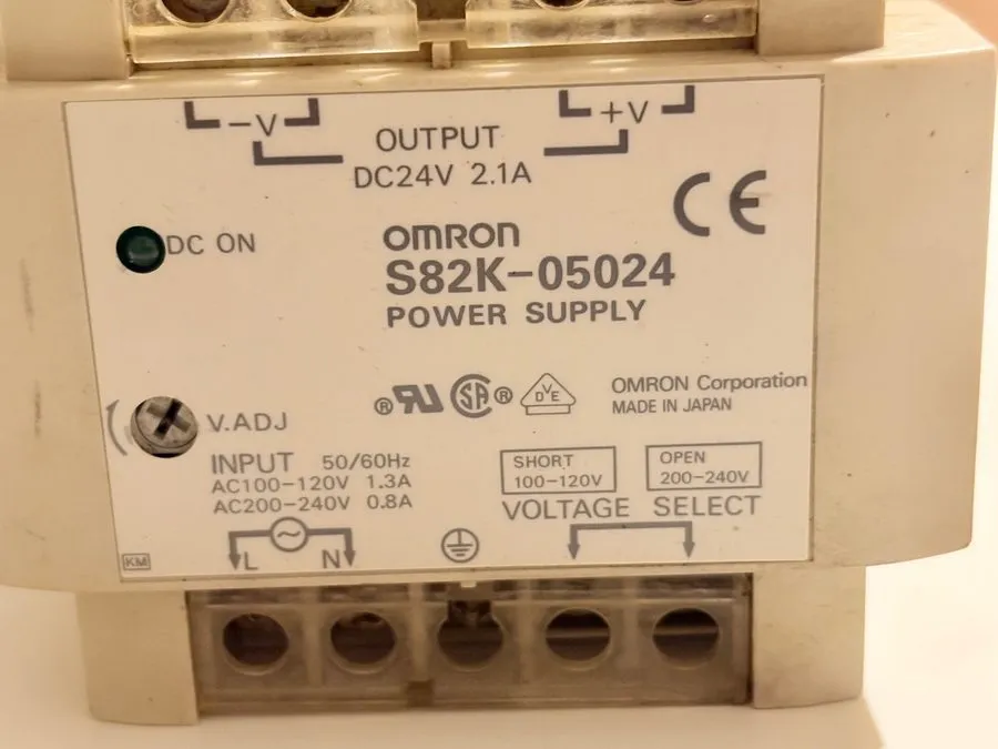 Блок питания Omron S82K-05024 Power Supply 24V DC 2.1A 50W DIN Rail with Power C
