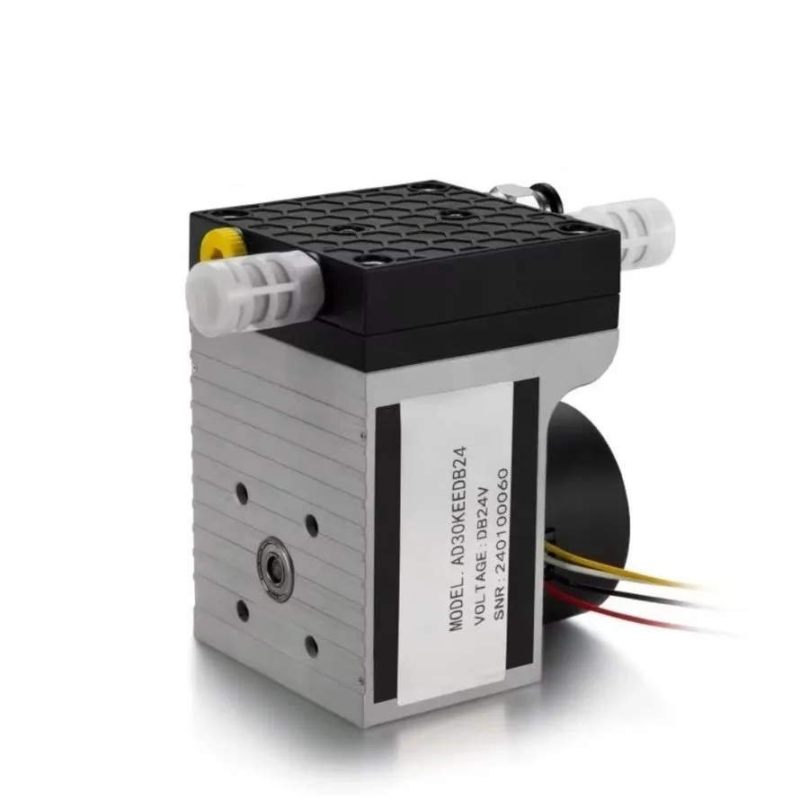 Насос 20L/min Flow Dc Oilless Brushless Vacuum Pump 24v Diaphragm Small air Pump