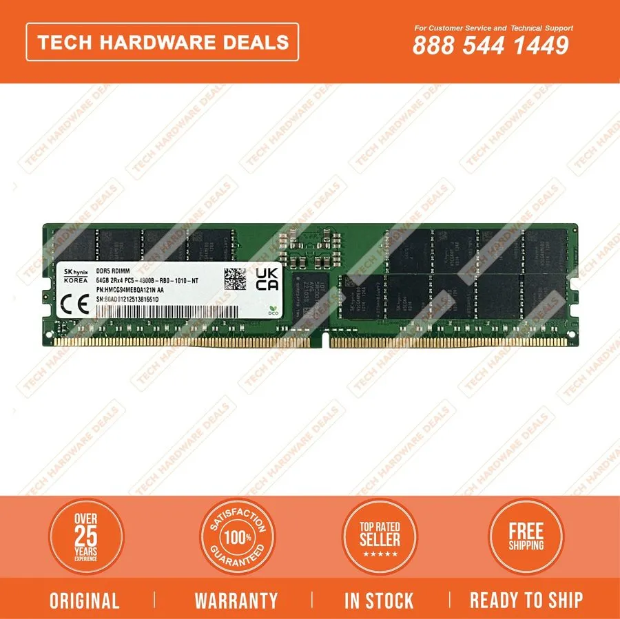 Модуль памяти P58359-B21 HPE Compatible 128GB PC5-38400 DDR5-4800Mhz 4Rx4 ECC RD