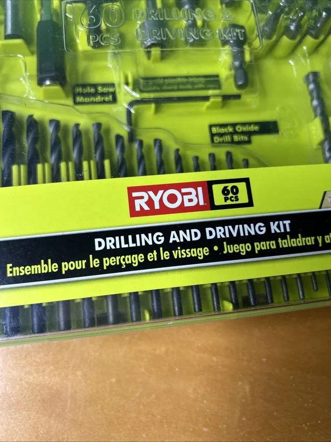 Режущий инструмент Ryobi A98601G Drill Bit Set — фото лота 2
