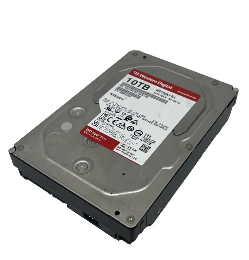 Жёсткий диск WD103KFBX Western Digital 10TB 3.5 SATA 512MB CACHE WD Red Pro NAS  — фото лота 1