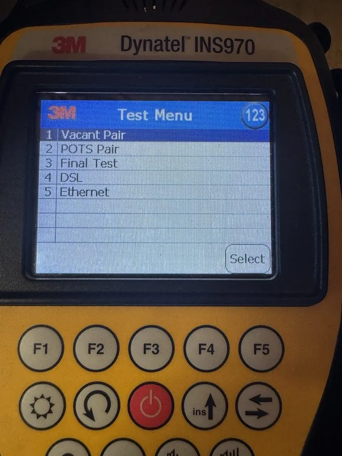 Трассоискатель 3M DYNATEL TRIPLE PLAY CUSTOMER SERVICE TEST SET INS970 *MISSING  — фото лота 1
